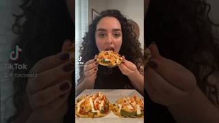 tostadas eating mukbang asmr asmreating eatingshow eatingsounds food eatingasmr asmrsounds [upl. by Aznofla]