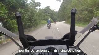 Pasal Motor CFMOTO 650GT  EO Petron Rider SR 800 Part 3 Uphill Cornering at Fraser Hill [upl. by Olodort]