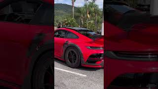 Porsche 911 Turbo S 992 Techart GT Street R porsche techart shorts [upl. by Bortman105]