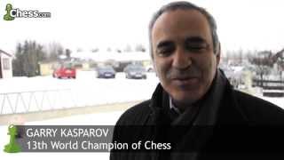 Garry Kasparov Visits Bobby Fischers Grave [upl. by Selbbep287]