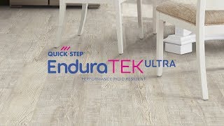 Erinn Valencich Introduces EnduraTek Ultra Performance Rigid Resilient Flooring from QuickStep [upl. by Refanej]