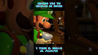 🔦😵‍💫 LUIGI VIO LA LUZ 🔦😵‍💫  LUIGIS MANSION 2 HD  shorts [upl. by Nivahb]