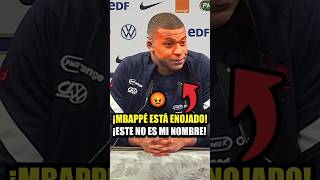 ¡Mbappé está harto de que pronuncien mal su nombre No va a callar más 😡 [upl. by Yrocej98]