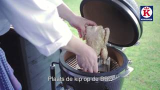 Keurslager  hele kip op bierblik  barbecue [upl. by Inait266]