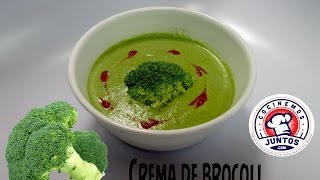 Receta de Crema de brocoli [upl. by Ewnihc]