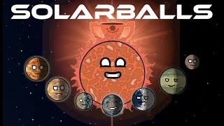 The TRAPPIST1 Trophy 🏆 SolarBalls Fan Animation SolarBalls [upl. by Akkinahs626]