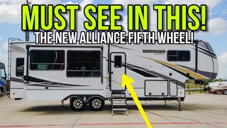 The all new Alliance 310RV Fifth Wheel RV Look inside this beautiful RV [upl. by Finnigan]