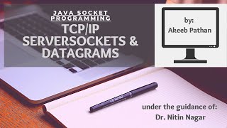 TCPIP Sockets  Server Sockets  Datagrams  Java Socket Programming [upl. by Dupuis]