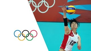 Womens Volleyball Quarter Finals  JPN v CHN  London 2012 Olympics [upl. by Llesig913]