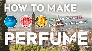 HOW TO MAKE PERFUME  Full perfumery course 2024 [upl. by Eciral]