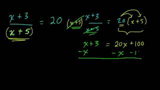 Adding and Subtracting Rational Expressions With The Same Denominators [upl. by Suqram]