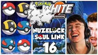 WE GOT THE MEGA TEAM  POKEMON WHITE 2 NUZLOCKE SOUL LINK FT CDAWGVA 16  CAEDREL PLAYS [upl. by Nilcaj]