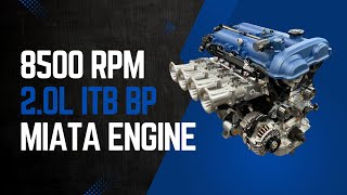 Building an 8500 RPM ITB Miata Engine  Full Build [upl. by Arjun]