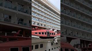 Boarding The Genting Dream Cruise singapore travel shorts [upl. by Anayhd]