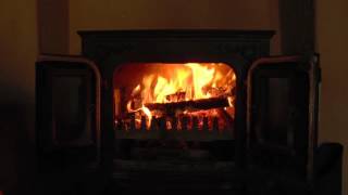 Beautiful Old Wood Burning Stove with Crackling Fire Sounds HD [upl. by Hsina777]