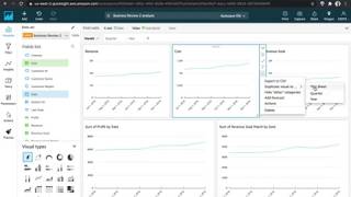 AWS Quicksight  Build Dashboard Tutorial [upl. by Henricks]