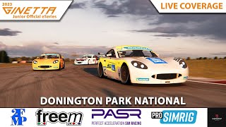 PASR  Perfect Acceleration  2023 Ginetta Junior Official eSeries  Round 7 [upl. by Irelav]