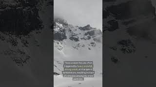 The Science of Powder Snow Avalanches Causes and Safety Tips [upl. by Eissolf141]