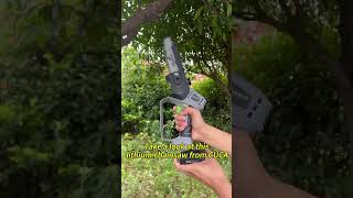 SC5805 New best selling cheap 500W cordless chainsaw with 168V batteries electric pruning saw [upl. by Forsta]