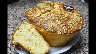 بريوش بانتون الإيطالي ألذ و أروع بريوش بطريقة سهلة و ناجحة 100  Recette du Panettone [upl. by Aramoix]