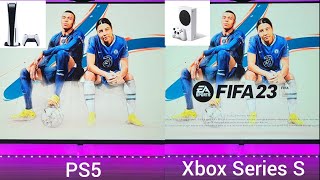 FIFA 23 PS5 Vs Xbox Series S Comparison [upl. by Eissahc]