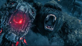 Godzilla amp King Kong Vs Mecha Godzilla  Godzilla VS King Kong  4k 60 FPS HD  MOVIE SCENE [upl. by Nasaj]