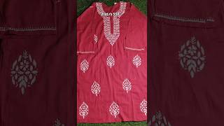 Merakicollections present premium chikankari cotton Kurtis ✨Fabric cotton Size48 to 52 price 550 [upl. by Borden]