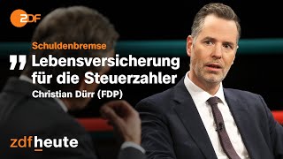 Schuldenbremse Warum die FDP an ihr festhält  Markus Lanz vom 06 Dezember 2023 [upl. by Dnamra]