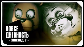 Slice of Life SFM  FNaF  Episode 2  RUSSIAN DUB [upl. by Malet645]