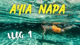 Ayia Napa  Kipar   Vlog 1 [upl. by Kaufmann]