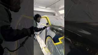 SPRAYING SEALER KEEPING IT SMALL TO BLEND COLOUR IN PANEL [upl. by Vaclava]