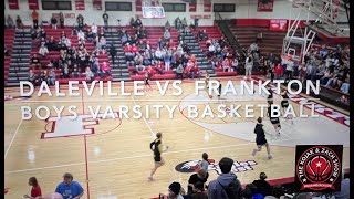 2132024 Daleville vs Frankton Boys Varsity Basketball [upl. by Adnoma537]