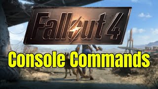 Fallout 4 Console Commands 2024 [upl. by Aisek353]