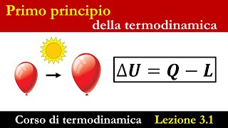 Primo principio della Termodinamica [upl. by Jeanna]