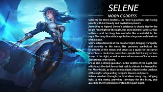 Selene  Moon Goddess  Gameplay  THE TCG  MOBA ON MOBILE【Legend of ACE】 [upl. by Harper293]