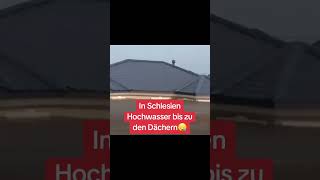 In Schlesien Hochwasser❗bis zu den Dächern😳 [upl. by Enom]