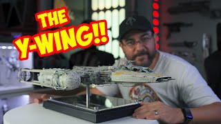 Star Wars YWing Studio Scale Model Replica Unboxing and Assembly [upl. by Iredale]