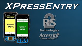 RS2 Access It amp XPressEntry Integration — Handheld Access Control amp Emergency Mustering [upl. by Sivat]