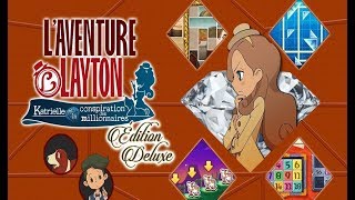 Découverte  lAventure Layton  Katrielle et la conspiration des millionnaires  Nintendo Switch [upl. by Almeria139]