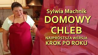 Prosty CHLEB dla każdego  zrób chrupiący chleb w wolnej chwili PDF w opisie [upl. by Ahsinav]