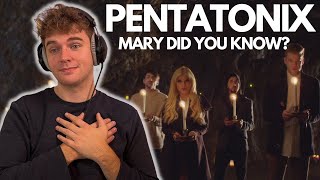 Professional Singer Reacts to Mary Did You Know Pentatonix [upl. by Enived]