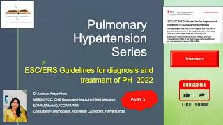 Pulmonary Hypertension Series  Treatment Part 3 Ver1 [upl. by Ardella]