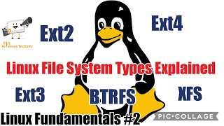 Linux File System Types Explained  Ext2Ext3Ext4XFSBTRFS  Linux Fundamentals 2 [upl. by Clova]