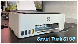 HP Smart Tank 5105  La impresora del futuro Review  Configuración [upl. by Atiras902]