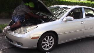 Installing Ignition Coils on a 2003 Lexus ES300 [upl. by Ahsinawt731]