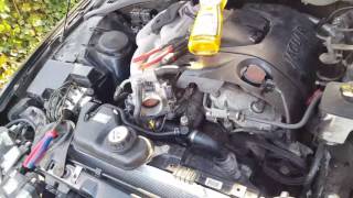 How to instal a radiator for a jaguar stype part 2 [upl. by Norvol997]