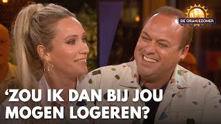 Frans Bauer vraagt Hélène Zou ik dan bij jou mogen komen logeren  DE ORANJEZOMER [upl. by Thebault581]