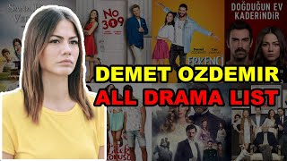 Demet Ozdemir Drama List  Demet Ozdemir Dramas in Hindi  Erkansi Kus in Hindi [upl. by Leirza869]