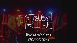 stratford rise live at whelans 20092024 [upl. by Arella]