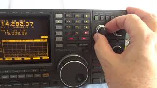 Icom IC 781 top of the line HF SSB transceiver from the Nineties [upl. by Adnauqaj]